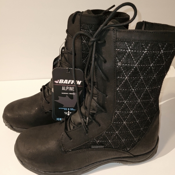 NWT Women's Alpine boots, size US 10, EUR 40, black - Picture 2 of 8